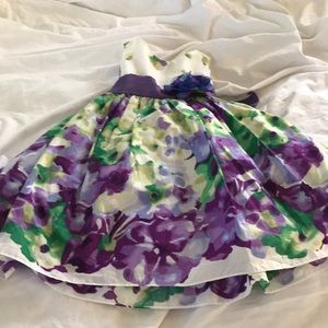 Purple and white Easter Dress